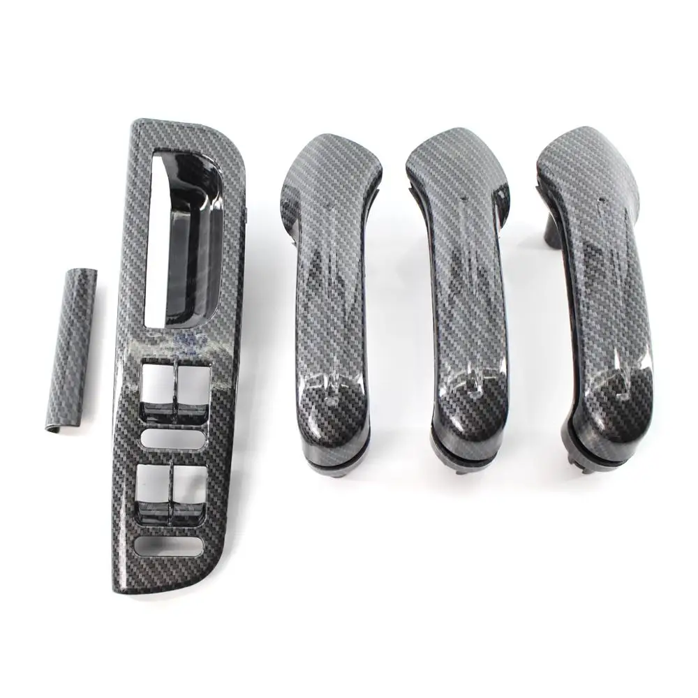 Межкомнатные дверные ручки крышки из углеродного волокна переключатель окна