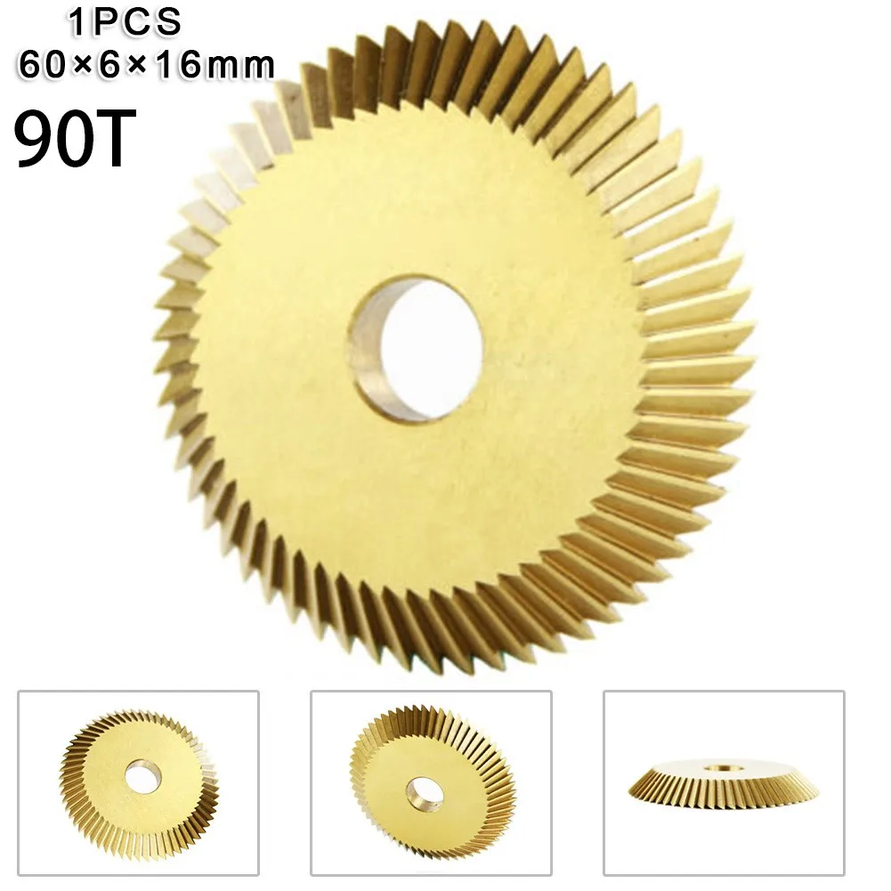 

All 1PC Key Cutter Blade Horizontal Cutter Locksmith Tool Titanium Plating