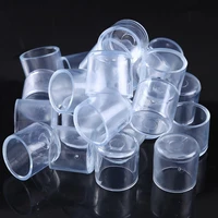 24pcs clear rubber furniture foot table chair leg end caps covers tips floor protector cap cover table chair leg caps feet pads
