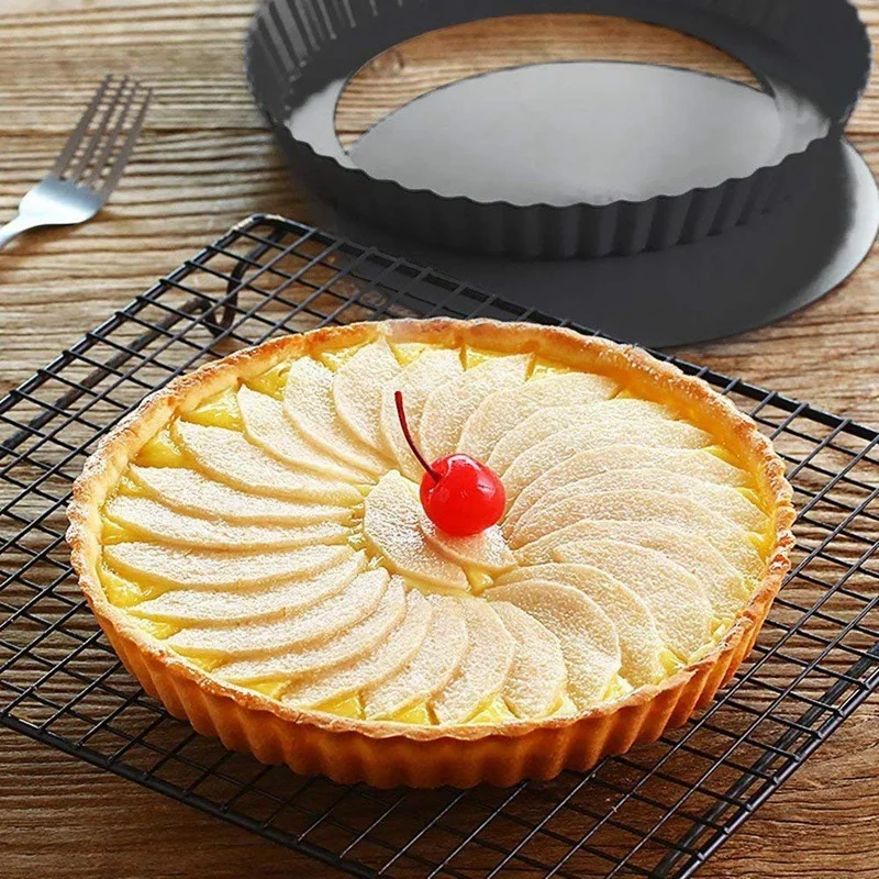 Антипригарная сковорода Quiche Tart для пирога со съемным свободным дном форма