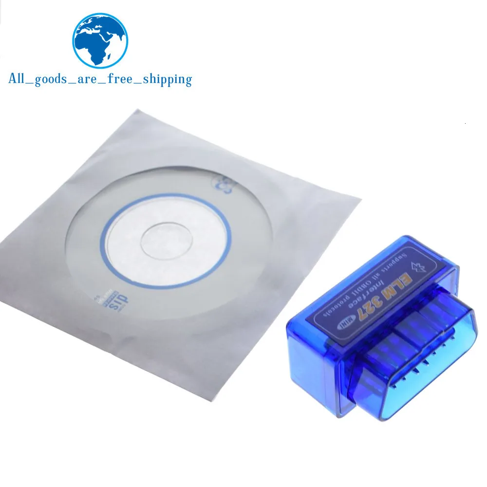 TZT Универсальный OBD V1.5 ELM327OBD2 Bluetooth Автосканер OBDII 2 Автомобильный ELM 327 Тестер диагностический инструмент для Android Windows Symbian