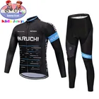 Весенне-Осенняя детская одежда для велоспорта с длинным рукавом, одежда для горного велоспорта на открытом воздухе, костюм для велоспорта, Униформа, одежда для велоспорта