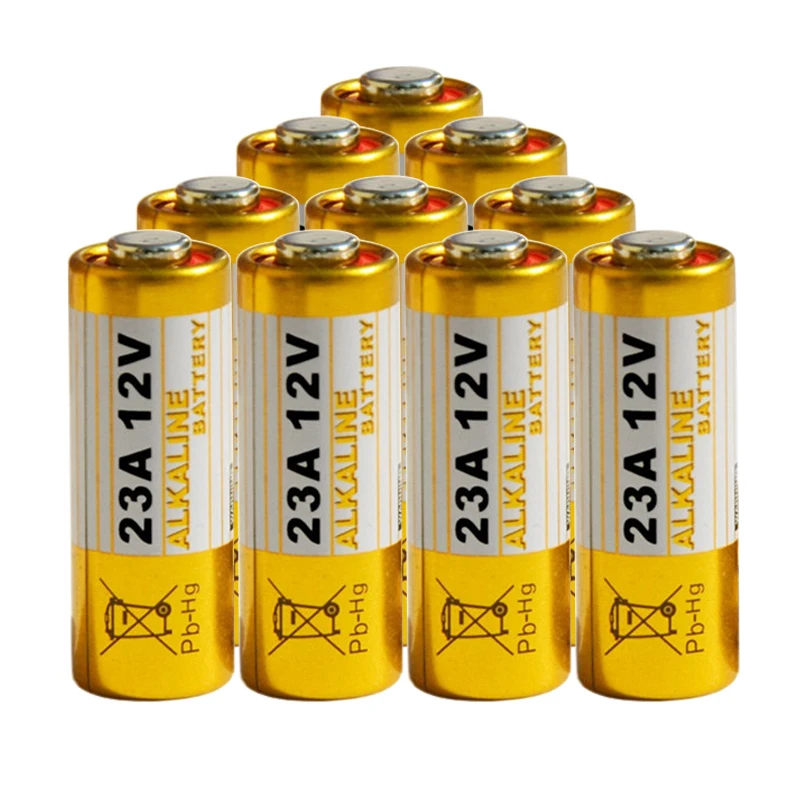 20 шт. 23A 12 В сухая щелочная батарея 23AE 21/23 A23 GA MN21 для колокольчика автомобильной