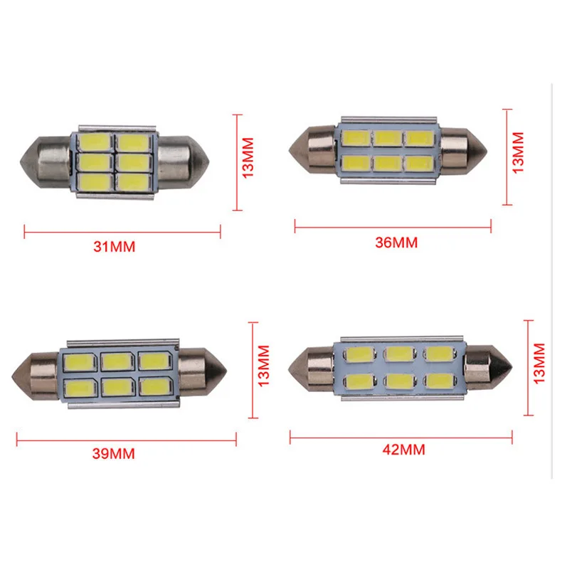 Автомобильный светодиодный светильник с двумя точками для чтения Топ 5630 фитиль