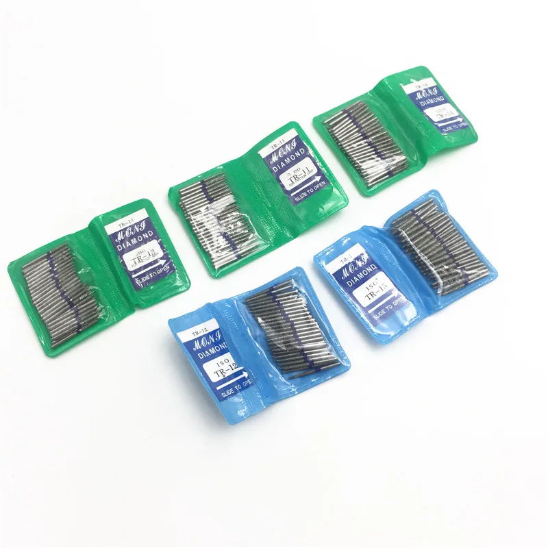 TR Стоматологическая алмазная полировка FG высокоскоростные боры зубная 50