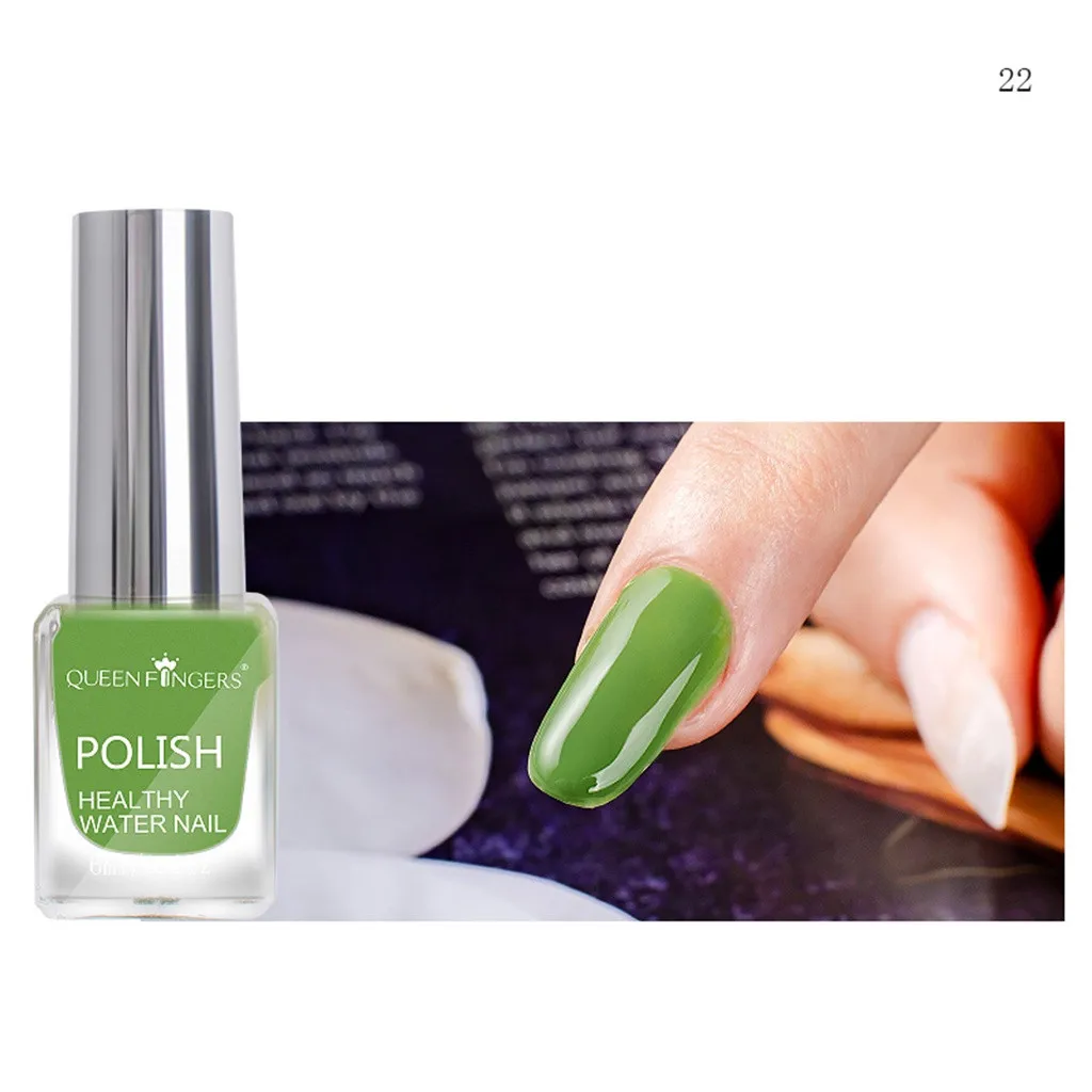 25 цветов Отшелушивающий лак для ногтей Vernis Ongle Lakiery Hybrydowe на водной основе чистый телесный серебряный цвет Лак Блеск для ногтей H7