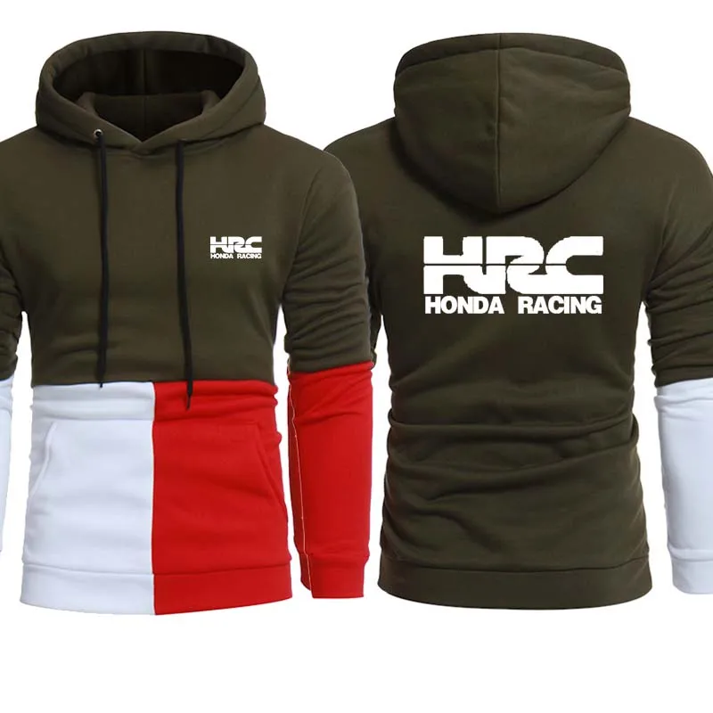 

Fashion Spring Autumn new Men's Hoodie HRC Car Logo Print high quality cotton Solid color Collocation Men's sweatshirt clothing