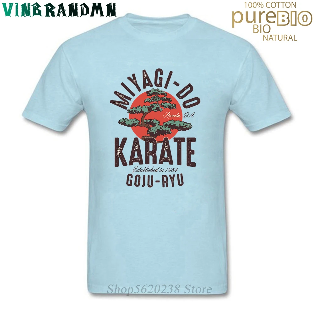 Футболка мужская Винтажная с принтом кобры Кай топ японским мигаги до карате