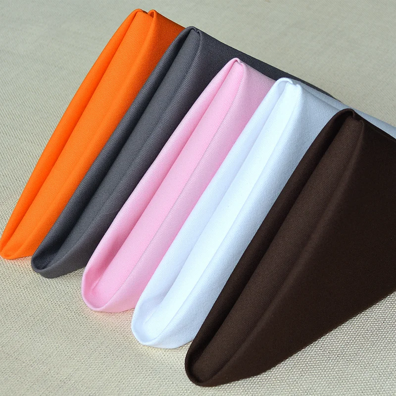 10 шт. свадебные украшения обеденный рандец белый красный черный 100% хлопок