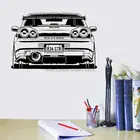 Виниловая наклейка на стену Nissan Skyline GTR R34, настенная наклейка, наклейка с изображением подростка, спортивный автомобиль, для влюбленных, дома, спальни, настенная наклейка 42