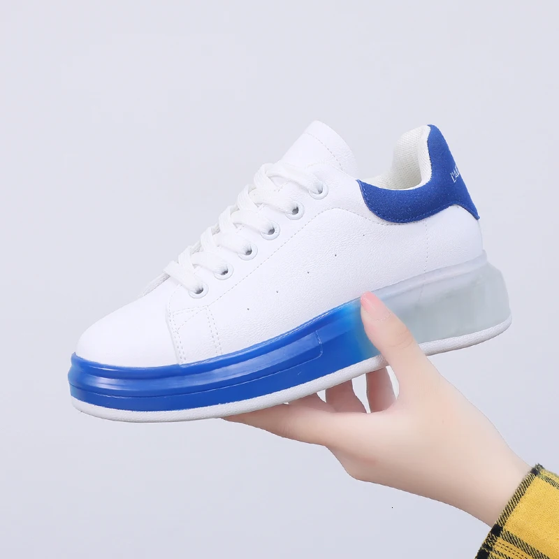 Г., роскошные женские кроссовки на платформе повседневные женские белые Дизайнерские кроссовки Mcqueens