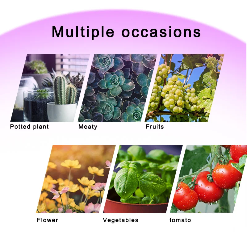 Светодиодный светильник полного спектра для выращивания растений USB 5 В 1 м 2 3 0 SMD