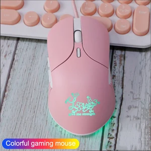 wired gaming mouse led light optical mice for pc notebook laptop puo88 free global shipping