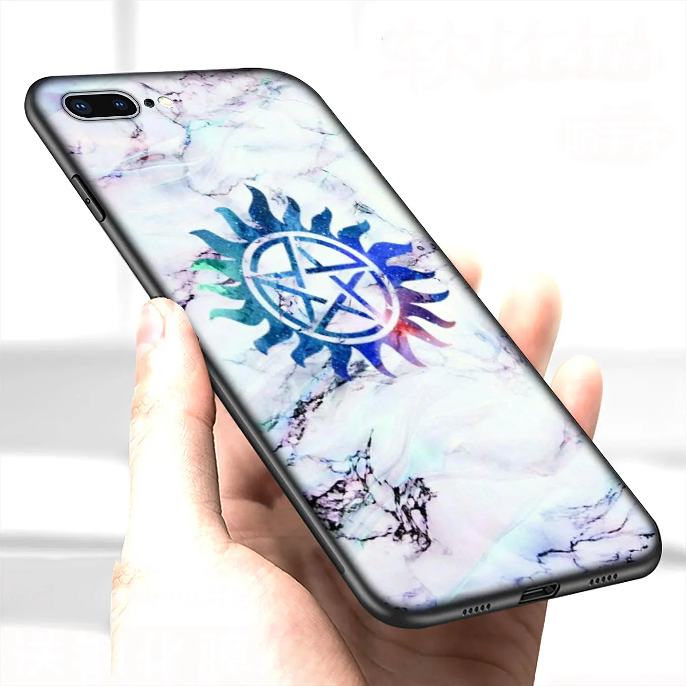 IYICAO Сверхъестественное ТВ-шоу Мягкий силиконовый чехол для iPhone 12 мини XR X XS 11 Pro Max