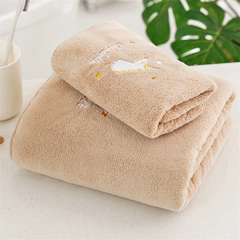 Bath Towel for Adults Kids 70x150cm/105x105cm Absorbent Quick Drying Spa Body Wrap Face Hair Shower Towels Sets Beach Cloth | Дом и сад