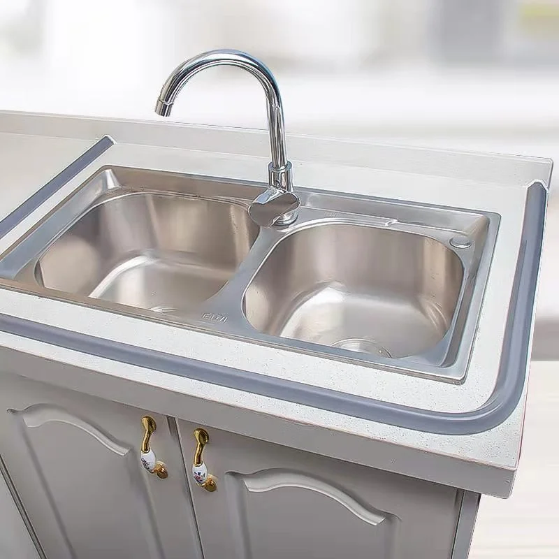 Силиконовая пробка для воды 50/100/200 см удерживающая полоску кухни и ванной комнаты