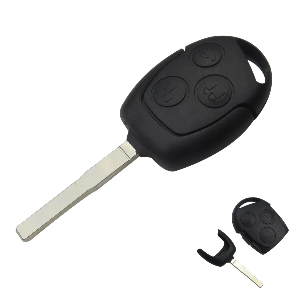 OkeyTech 3 кнопки сменный корпус ключа чехол для Ford Mondeo Фокус 2 Festiva Fiesta Transit