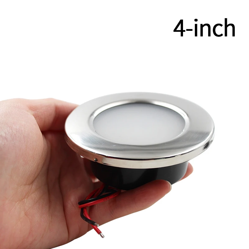 Светодиодный страиваемая светодиодная лампа купольная из нержавеющей стали для