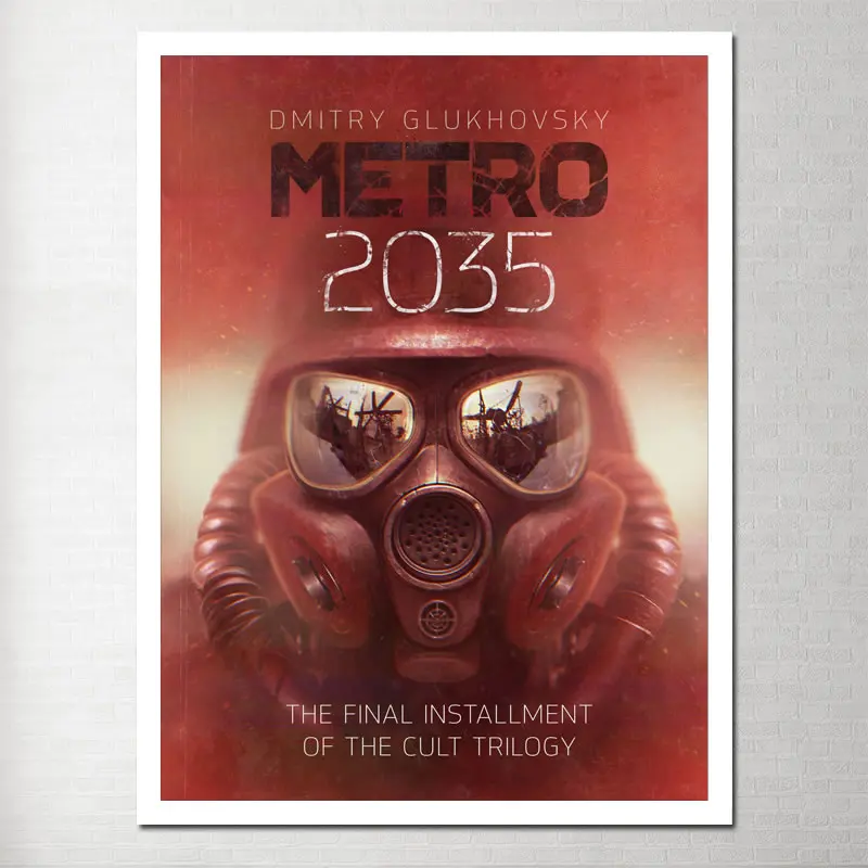 Плакат Метро 2033 картина фото на холсте Гостиная современный подвесной