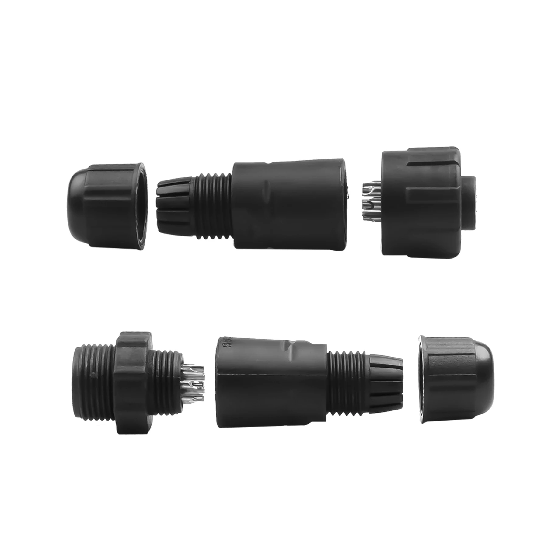 Kebidu новый промышленный M14-8P 5A 400V светодиодный 8 Pin Водонепроницаемый IP68