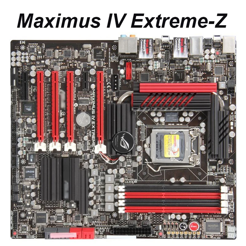 Материнская плата для A * sus Maximus IV Extreme Z LGA 1155 DDR3 32 ГБ Intel Z68 USB2.0 USB3.0 оригинальная б/у