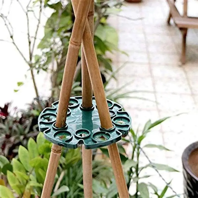 

5pcs Garden Plant Support Plant Trellis fixator Garden Stakes for Climbing Plants Beans Tomatoes Cucumbers