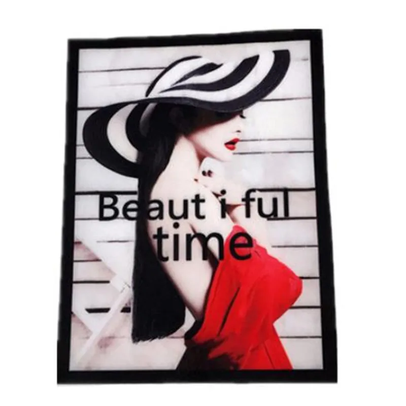 Clothing Diy Embroidery Biker Patch 210mm Beautiful Time Deal with it Patches for Clothes Stickers Strange things Free Shipping | Дом и сад