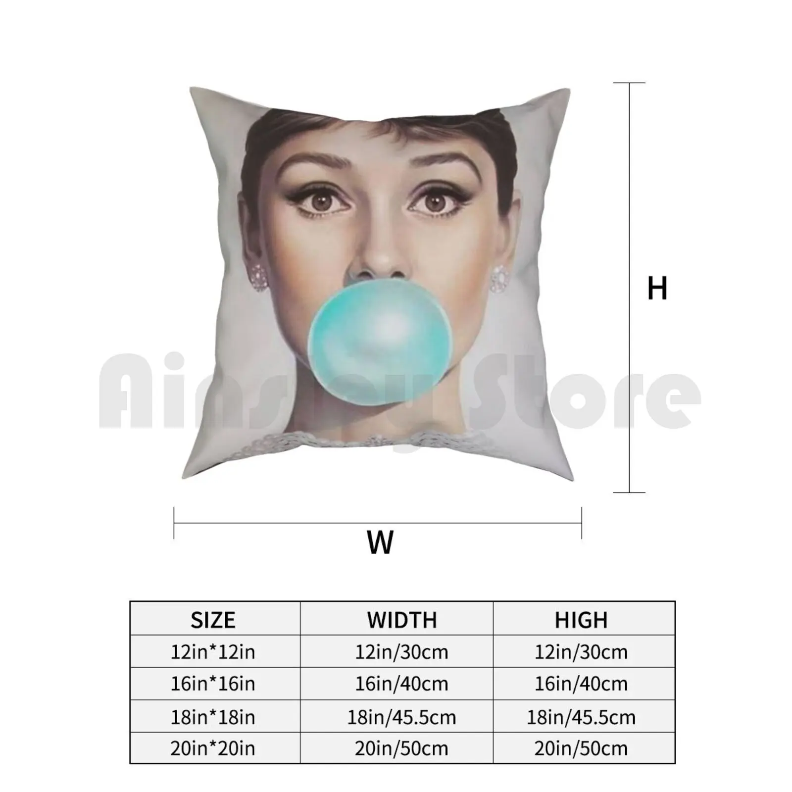 Детская подушка с принтом домашняя мягкая декоративная в промо-стиле O Os More Vendidos