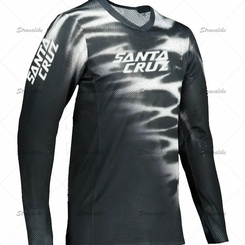 

SANTA CRUZ MTB Motocross Jersey Bicycle Mountain Downhill Bike Long Sleeve Enduro Racing Shirts Cycling Jerseys DH Offroad