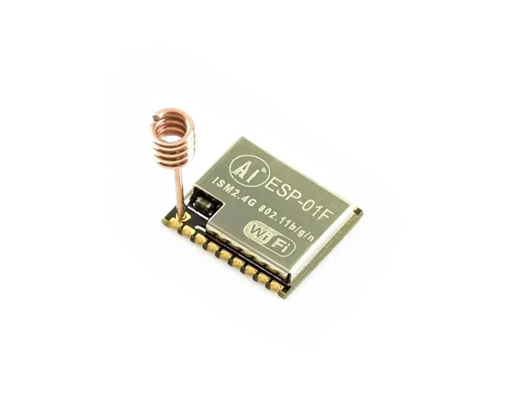 Оригинал Ai-Thinker ESP-01F WiFi модуль на основе ESP8285 встроенная 8 Мбит вспышка посылка SMD18
