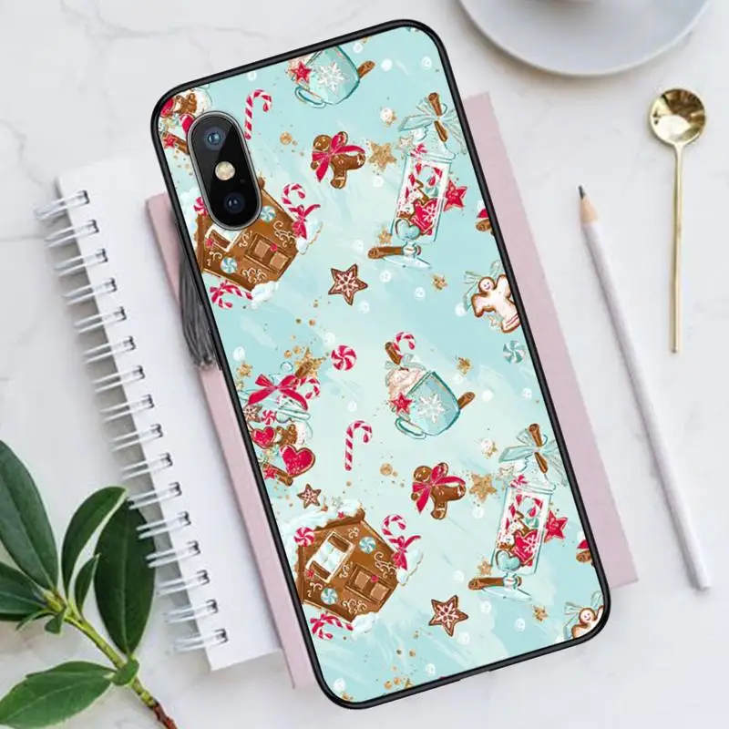 

Merry Christmas cartoon New Year Phone Case for iPhone 11 12 mini pro XS MAX 8 7 6 6S Plus X 5S SE 2020 XR Luxury shell funda