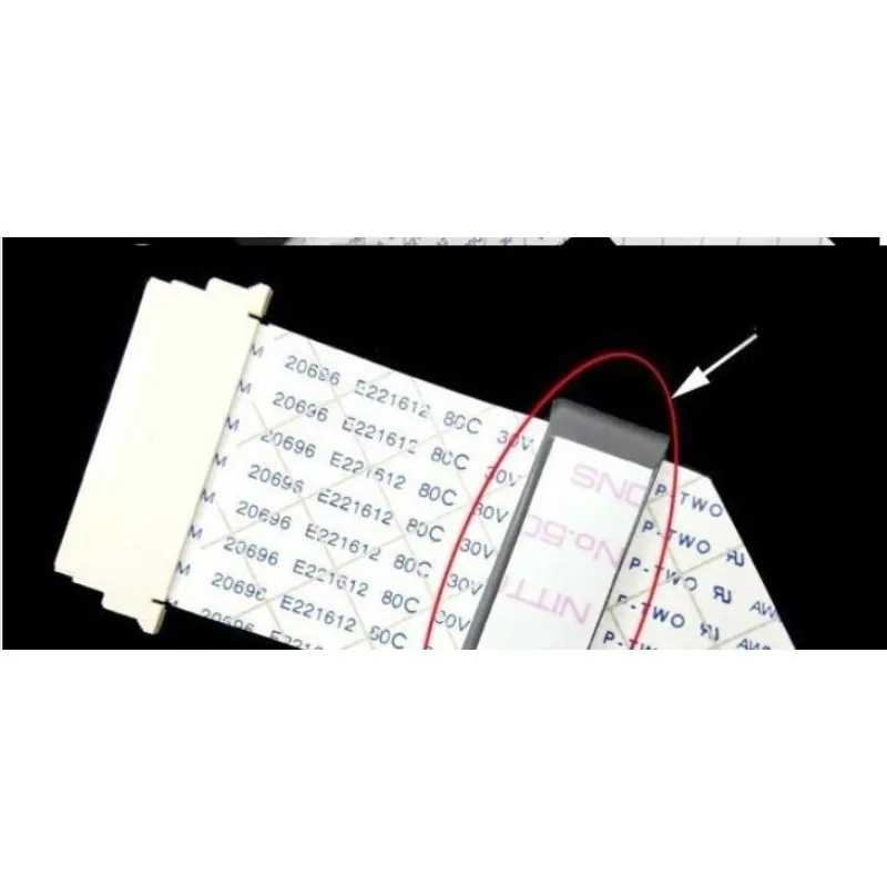 Бесплатная доставка 1 unids/lote nuevo 150 мм 20696 E221612 80C 30 V VW FFC LCD Flex Cable Pin S8|Компьютерные
