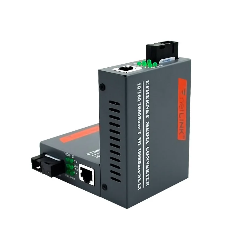 1 pair 10/100/1000Mbps 25KM Media converter Fibra Optica Transceiver FTTH optic fiber gigabit Conversor de Fibra SM