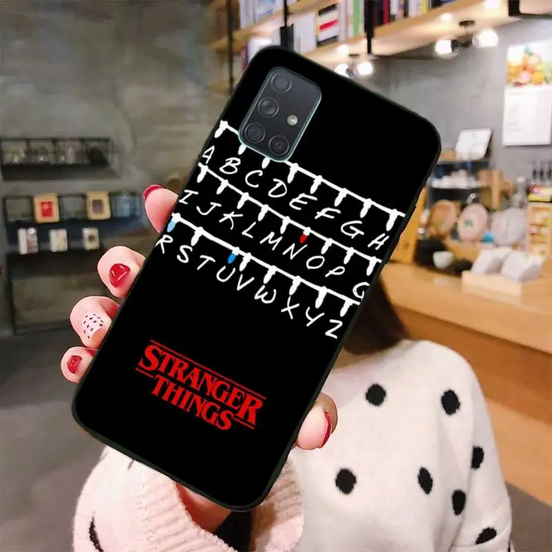 

Stranger Things Christmas Lights Soft Silicone Phone Case Cover For Samsung A10 A20 A30 A40 A50 A70 A80 A71 A91 A51 A6 A8 2018