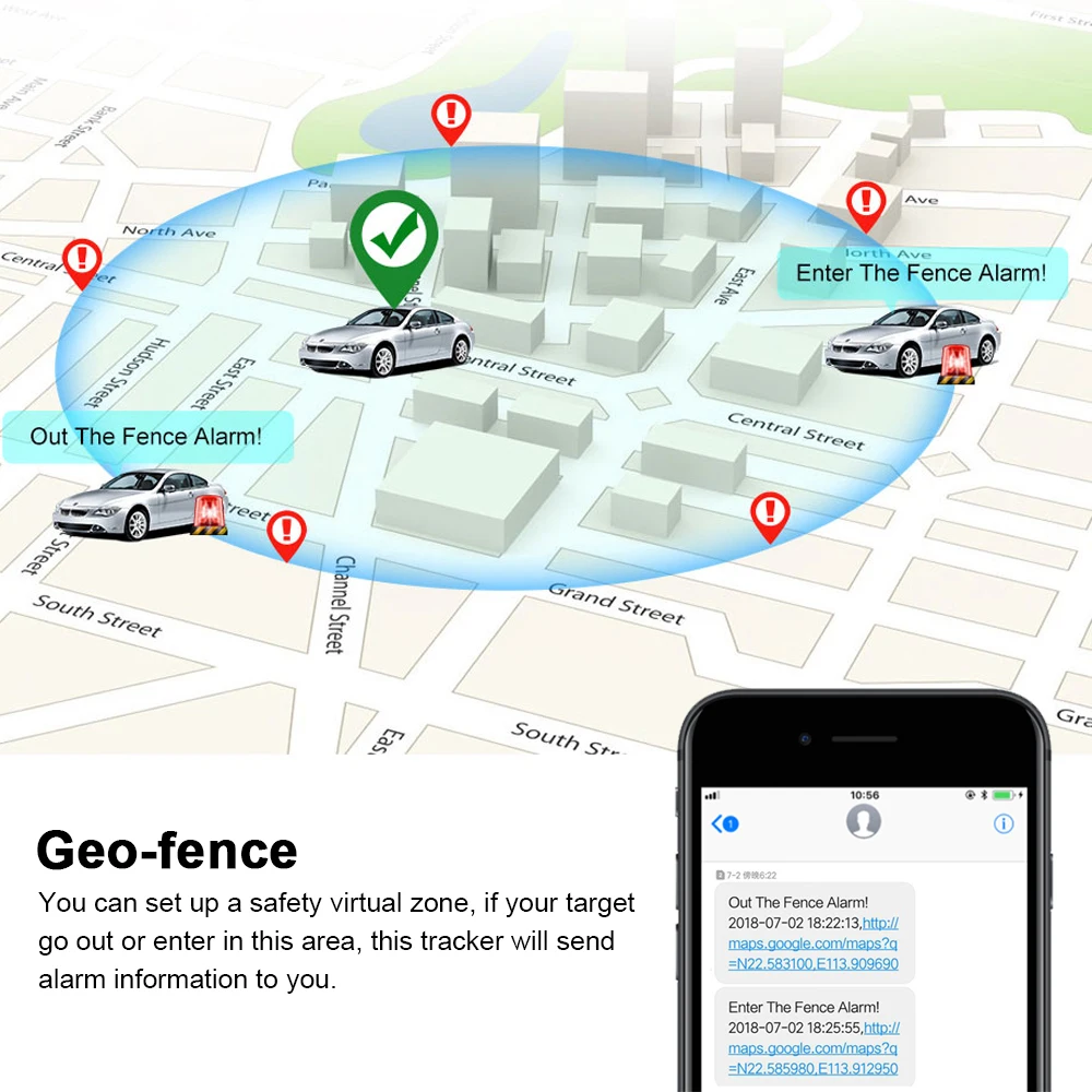 Gps трекер, автомобильный gps локатор, автомобильный трекер G200, 6000 мА/ч, водонепроницаемый магниты, голосовой монитор, пожизненное бесплатное приложение, карта Google, PK, TK905