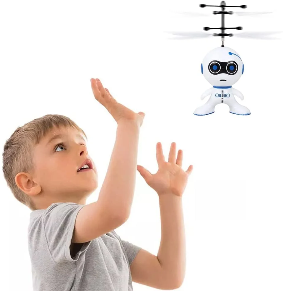 

Amiqi S32 Rc Инфракрасный индукционный Летающий робот Вертолет мини-Дрон летающий шар Самолет игрушки для детей мальчиков