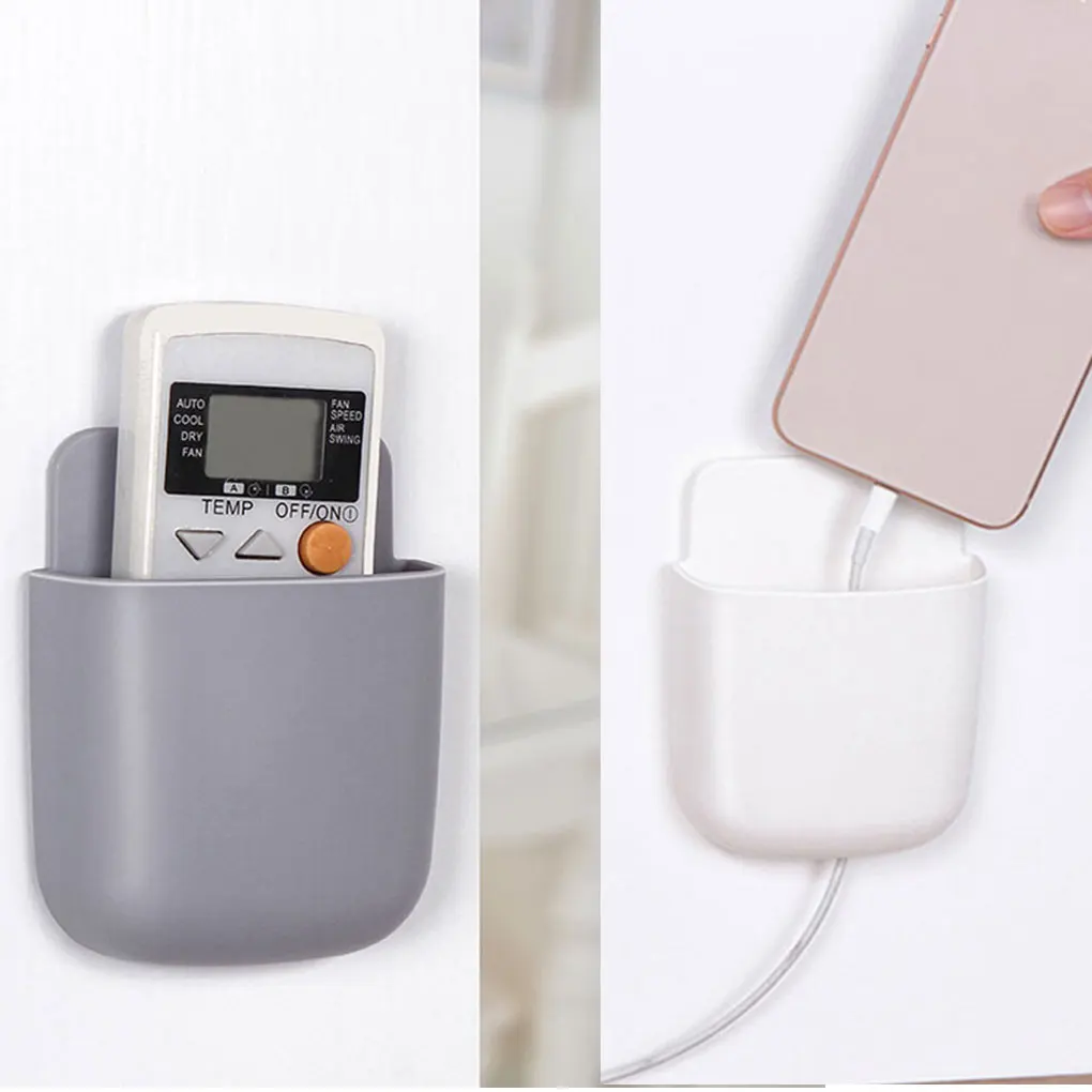 

2 шт. коробка для хранения кондиционер для телевизора с пультом дистанционного управления, держатель для хранения, стеновой контейнер