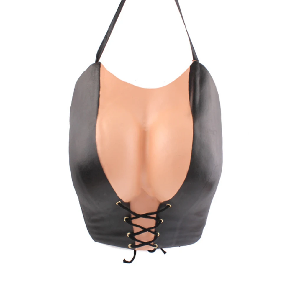 Поддельные груди EVA Хэллоуин поддельные кожи вечерние принадлежности для