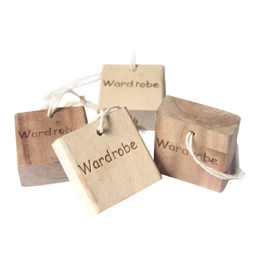 8 шт. натуральные кедровые камфорные деревянные блоки Репеллент для гардероба