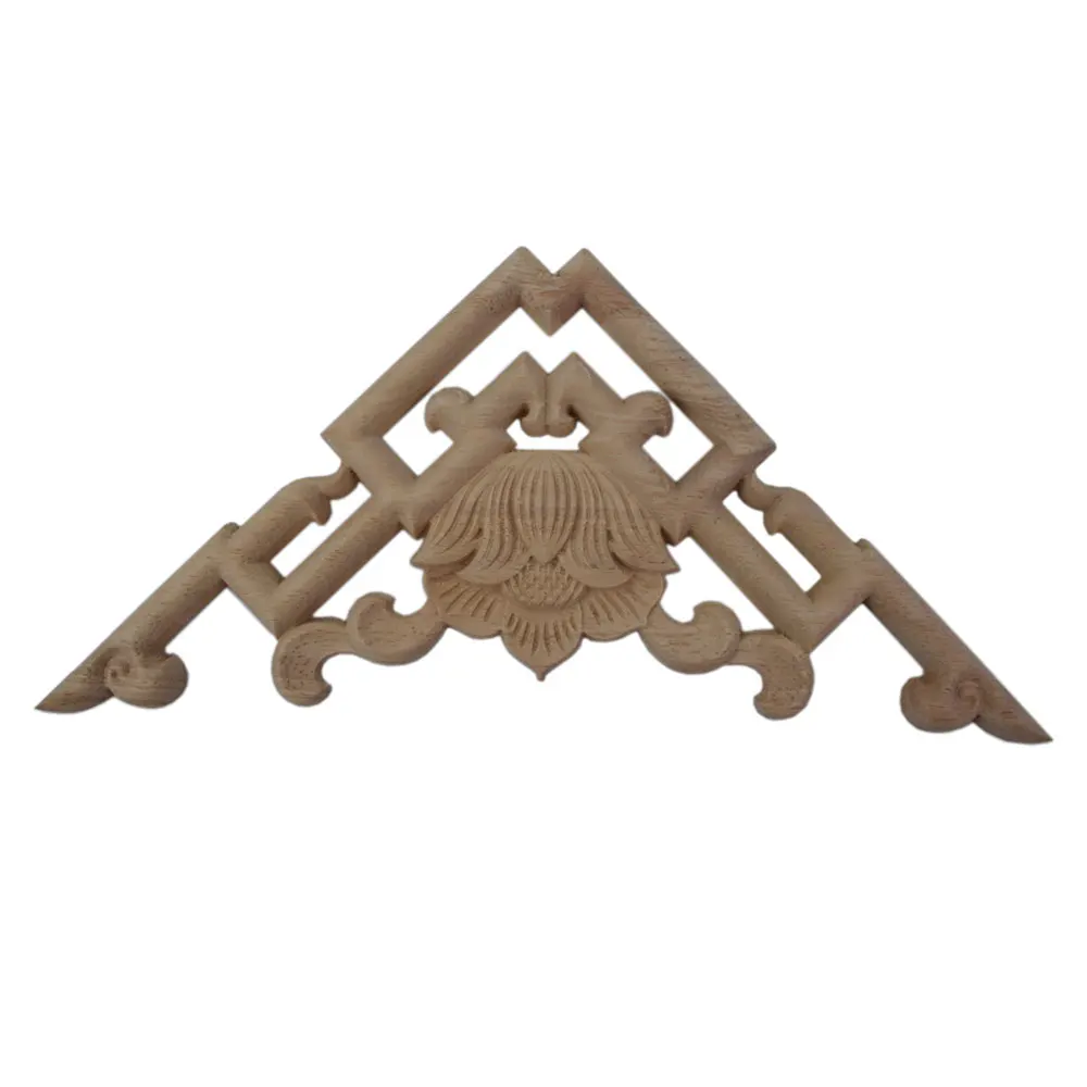 

Wood Figurines Decorative Applique Vintage Home Decor Furnishing Floral Miniatures Home Decoration Accessories for Living Room