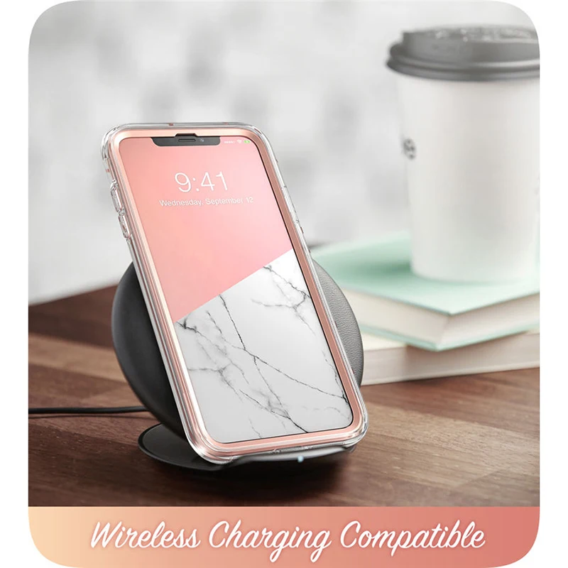 i blason for iphone x xs case 5 8 inch cosmo series full body shinning glitter marble bumper case with built in screen protector free global shipping