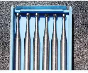 Стальные заусенцы серии Burs 0,9 мм-0,23 мм 6 шт.лот для полировки ювелирных изделий одного размера