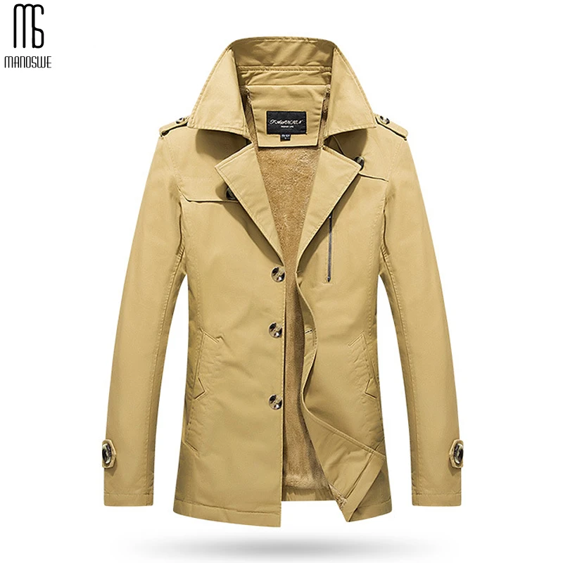 Модные мужские куртки Manoswe лидер продаж ветровка пальто повседневная осенне