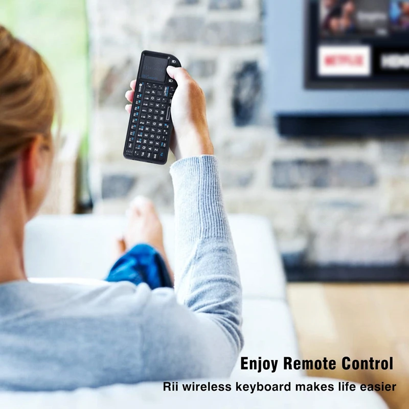 X1 мини беспроводная клавиатура Touch 2 4G Fly Air mouse с сенсорной панелью для игр