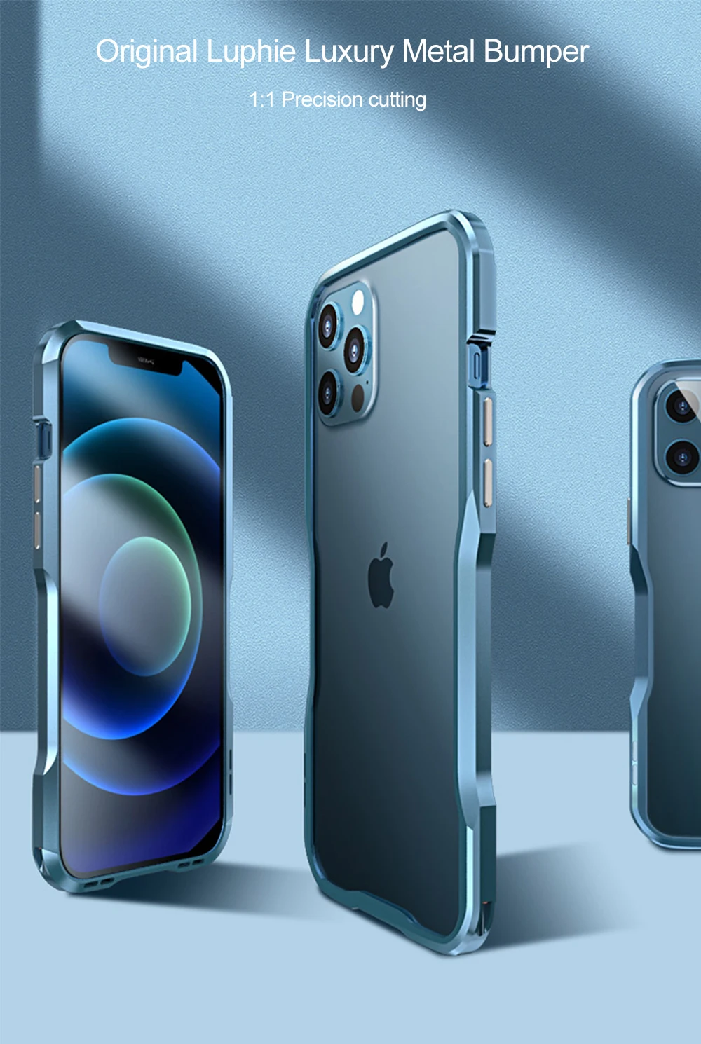 Оригинальный чехол Luphie для iPhone X 8 7 Plus противоударный армированный Роскошный