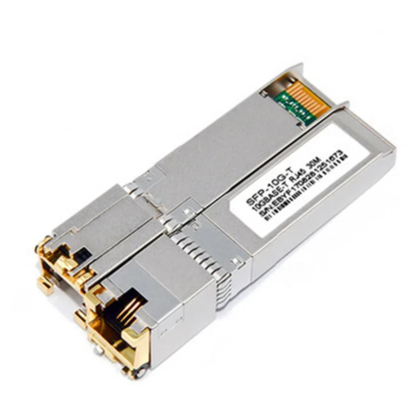 Модуль SFP RJ45 гигабитный 100 м 1000 Мбит/с медный модуль 1 25G совместимый с Cisco / HW Mikrotik -