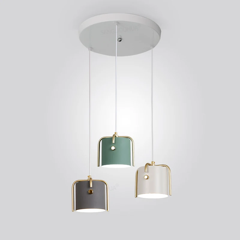 

Makalon Tieyi Nordic design bar restaurant E27 meal chandelier