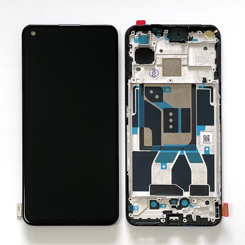 Pantalla LCD Amoled Original de 6,43 pulgadas para Oppo Realme GT 5G/Master, digitalizador de Panel t&aacute;ctil para Realme GT Neo Flash Neo, Marco LCD-5