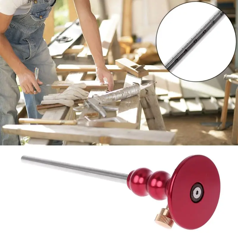 

130mm Stainless Steel Carpentry Scriber Woodworking Scribe Marking Gauge Ruler Measuring Tools