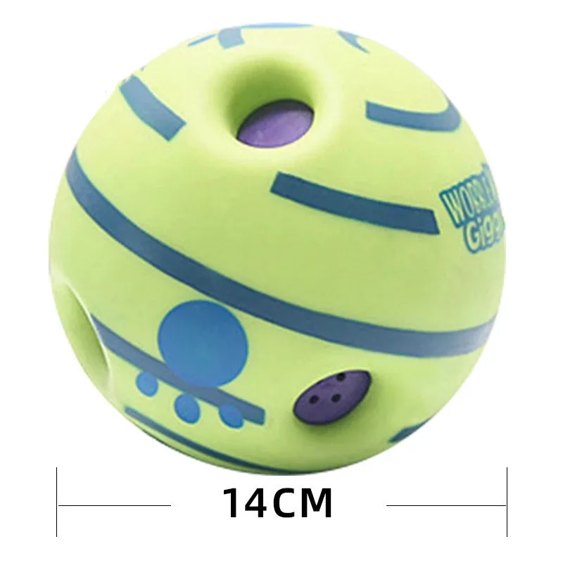 Мяч 14 см интерактивная игрушка для собак веселый смешной звуковой мяч
